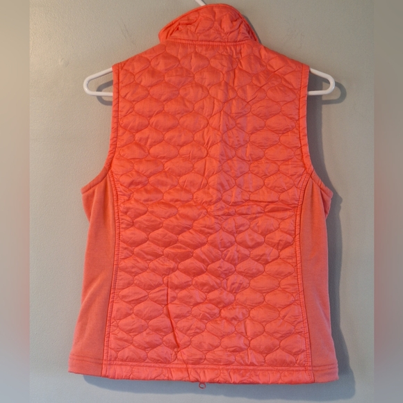 LL Bean XS Quilted Puffer Vest; Double Zip; Zippered Pockets; Thinsulate Lined - Picture 4 of 7